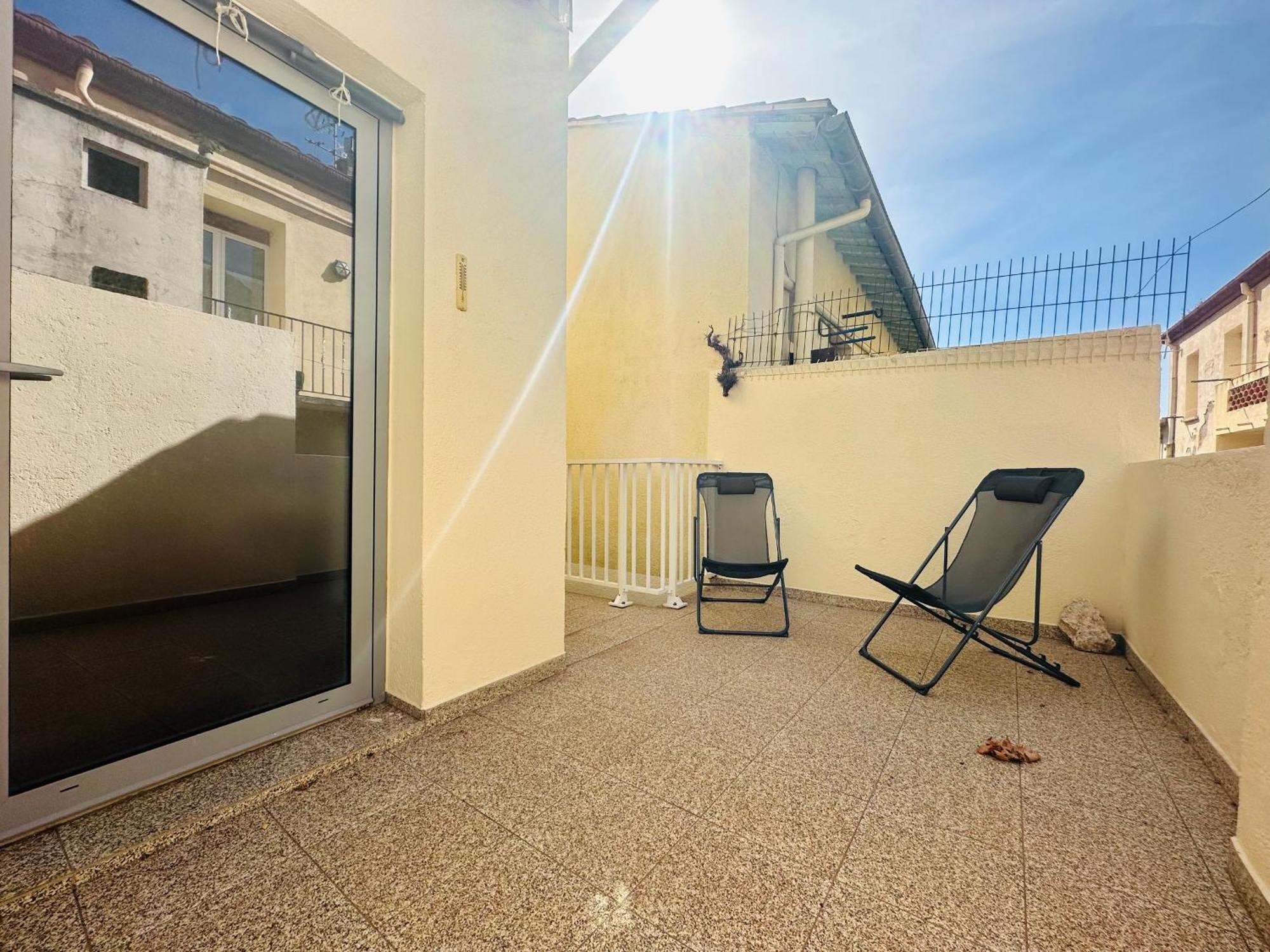 Maison Cosy Avec Grande Terrasse, Proche Quais Et Plages - Port-Vendres - Fr-1-309-203 旺德尔港 外观 照片
